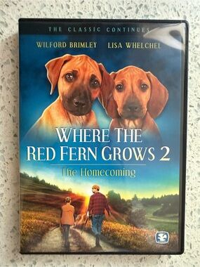 Where the Red Fern Grows 2 The Homecoming DVD - Blue Cover